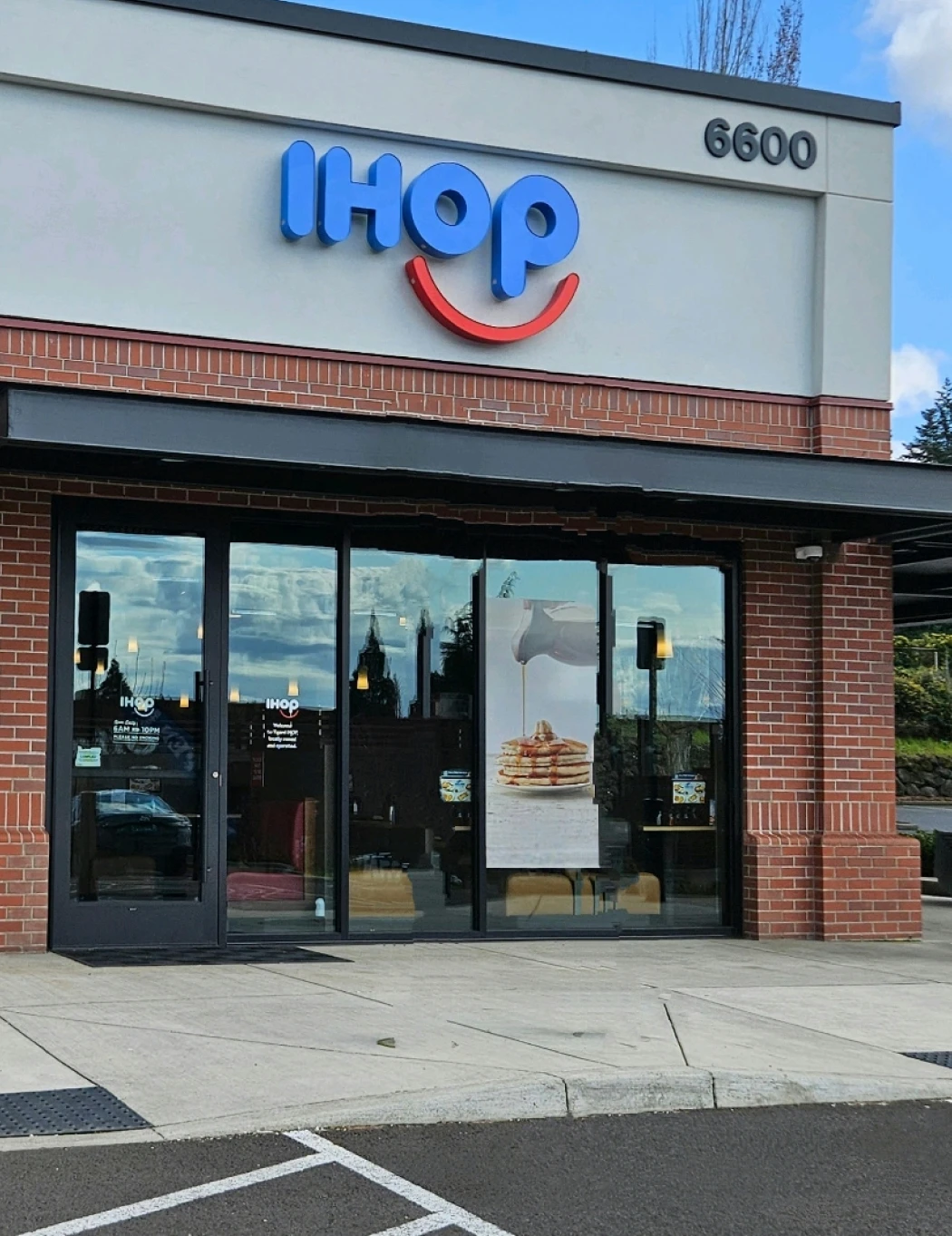 ihop glass door installation