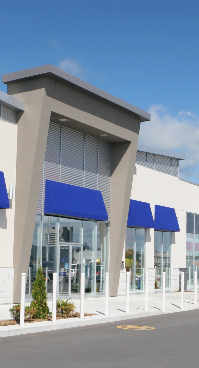 multi stores building